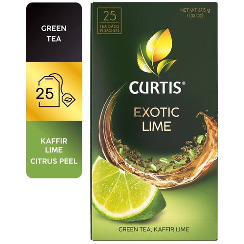 Curtis Exotic Lime - Zeleni čaj sa aromom kafirske limete, limuna i korom citrusa slika 1