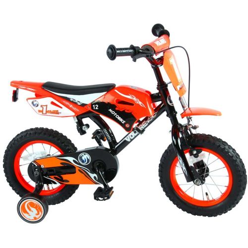 Volare dječji bicikl - motor 12" narančasti slika 2