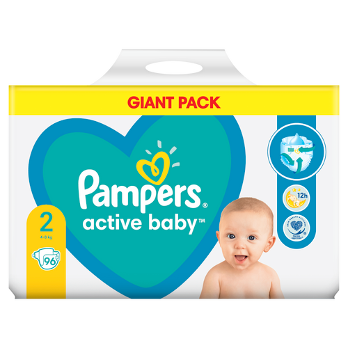 Pampers Active Baby Giant Pack slika 2