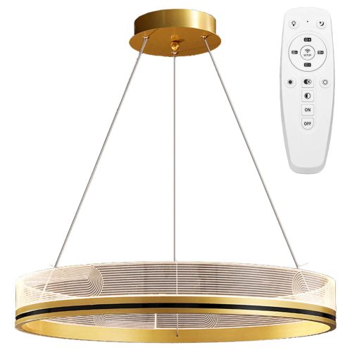 Lampa Viseća APP1190-CP Gold 60cm slika 12