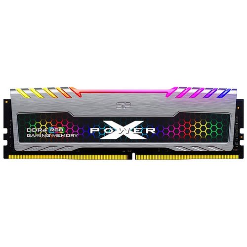 Silicon Power SP016GXLZU320BSB DDR4 16GB 3200MHz [XPOWER Turbine RGB] CL16 1.35V UDIMM, w/ Heatsink slika 1