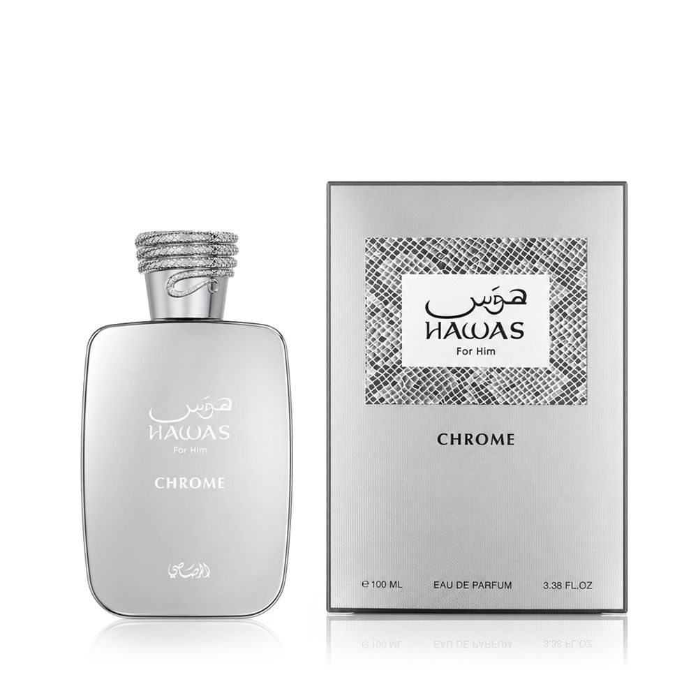 Rasasi Hawas For Him Chrome Eau De Parfum 100 ml (man) slika 1