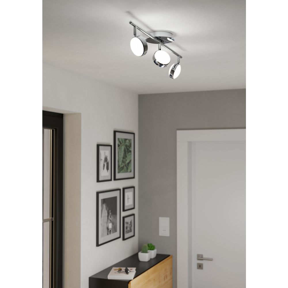 Eglo Salto reflektor/3, led, 3x5,4w, 3x640lm, krom  slika 2