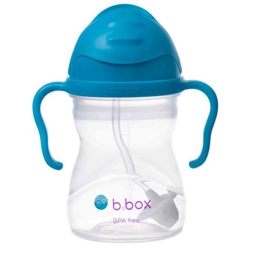 b.box Sippy cup bočica sa slamkom - cobalt slika 2