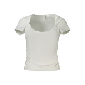 GUESS JEANS SHORT SLEEVE T-SHIRT WOMEN WHITE