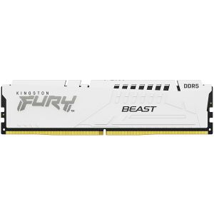 Kingston KF552C40BWK2-64 DDR5 64GB (2x32GB) 5200MHz CL40 DIMM [FURY Beast] White XMP
