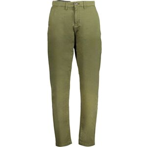 GIAN MARCO VENTURI MEN'S GREEN PANTS