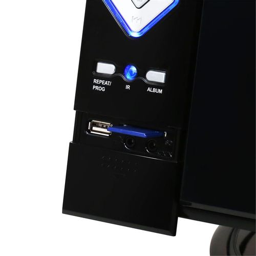 OneConcept V-12 Stereo MP3 CD Player USB SD AUX - Crna slika 11