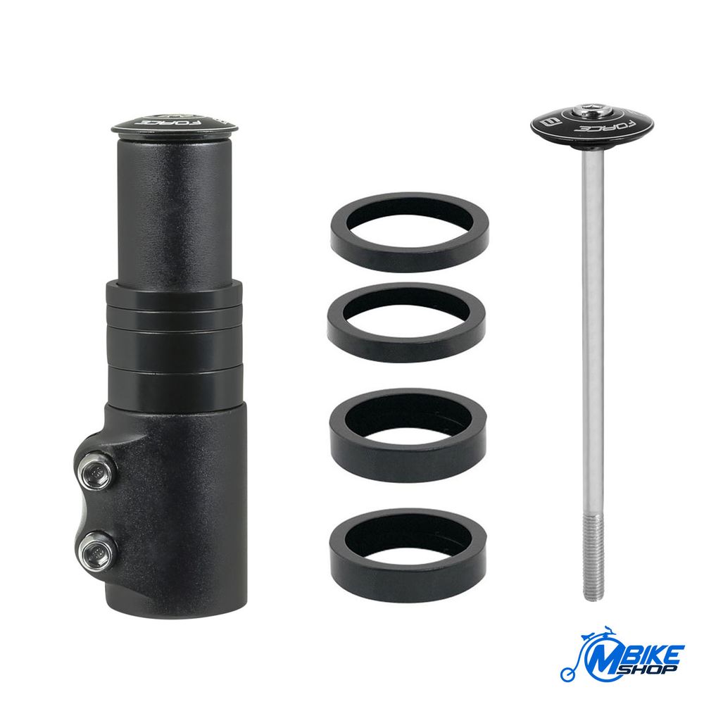 Force Adapter/Produžetak vilice 1-1/8" Matt Black slika 2