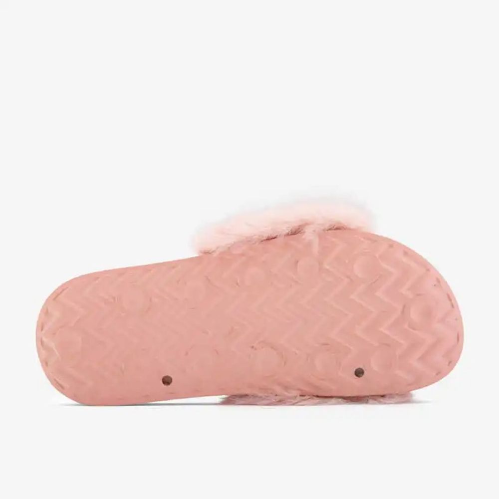 Coqui Ženske papuče Furry, Powder Pink slika 4