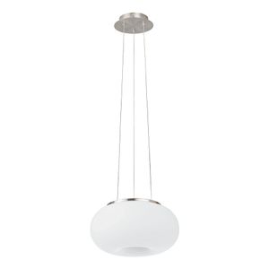 Eglo Optica visilica - 2 svjetla, nikl-mat, opal-mat