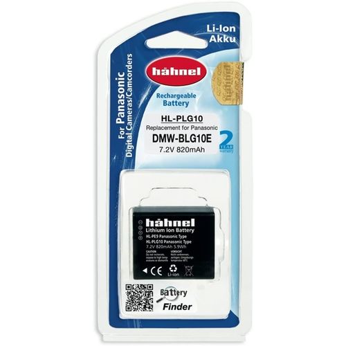 Hähnel HL-PLG10 zamjenska baterija 820mAh - Replaces Panasonic DMW-BLG10E slika 1