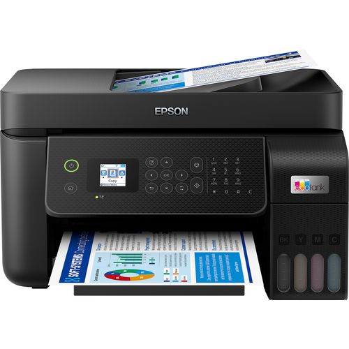 Epson C11CJ65403 L5290 EcoTank 4in1 print-scan-copy-fax, Color, A4, 5760X1440, Wi-Fi, LAN, ADF, LCD, Manual Duplex slika 1