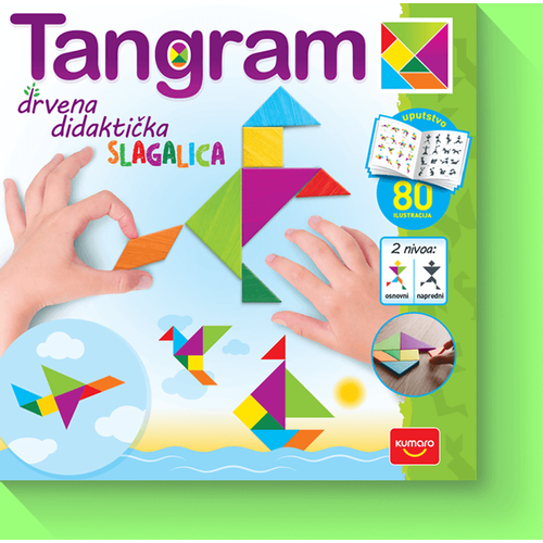 Kumaro Tangram Didaktička Slagalica slika 1