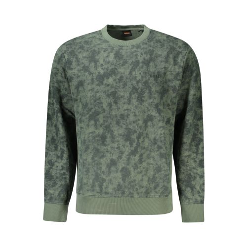 HUGO BOSS SWEATSHIRT WITHOUT ZIP MEN GREEN slika 1