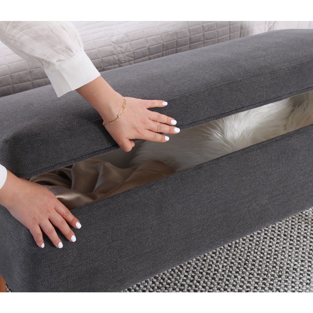 Glend - Sivi Pouf slika 4