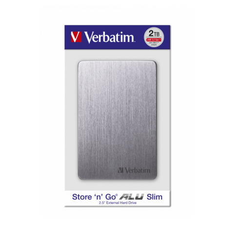 HDD E2.5" Verbatim 2TB USB 3.2 Store'n'Go 53665, Space grey slika 3