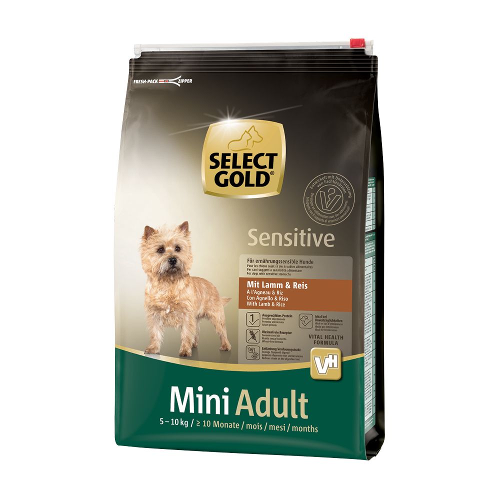 Select Gold Sensitive Adult Mini janjetina i riža slika 1