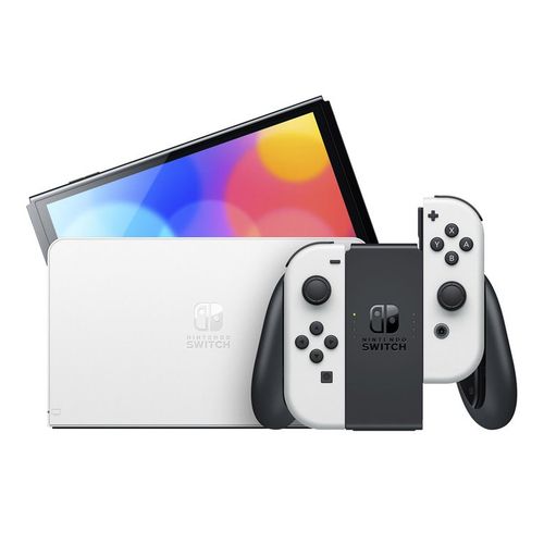 Nintendo Switch Console (OLED Model) White slika 1