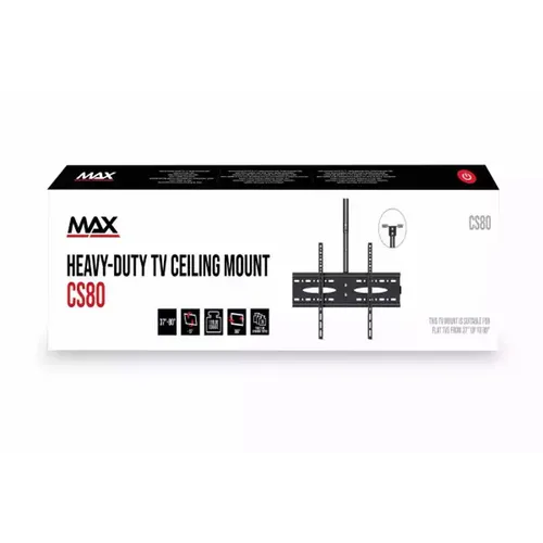 Nosač za TV plafonski MAX CS80 37-80/tilt/50kg slika 2