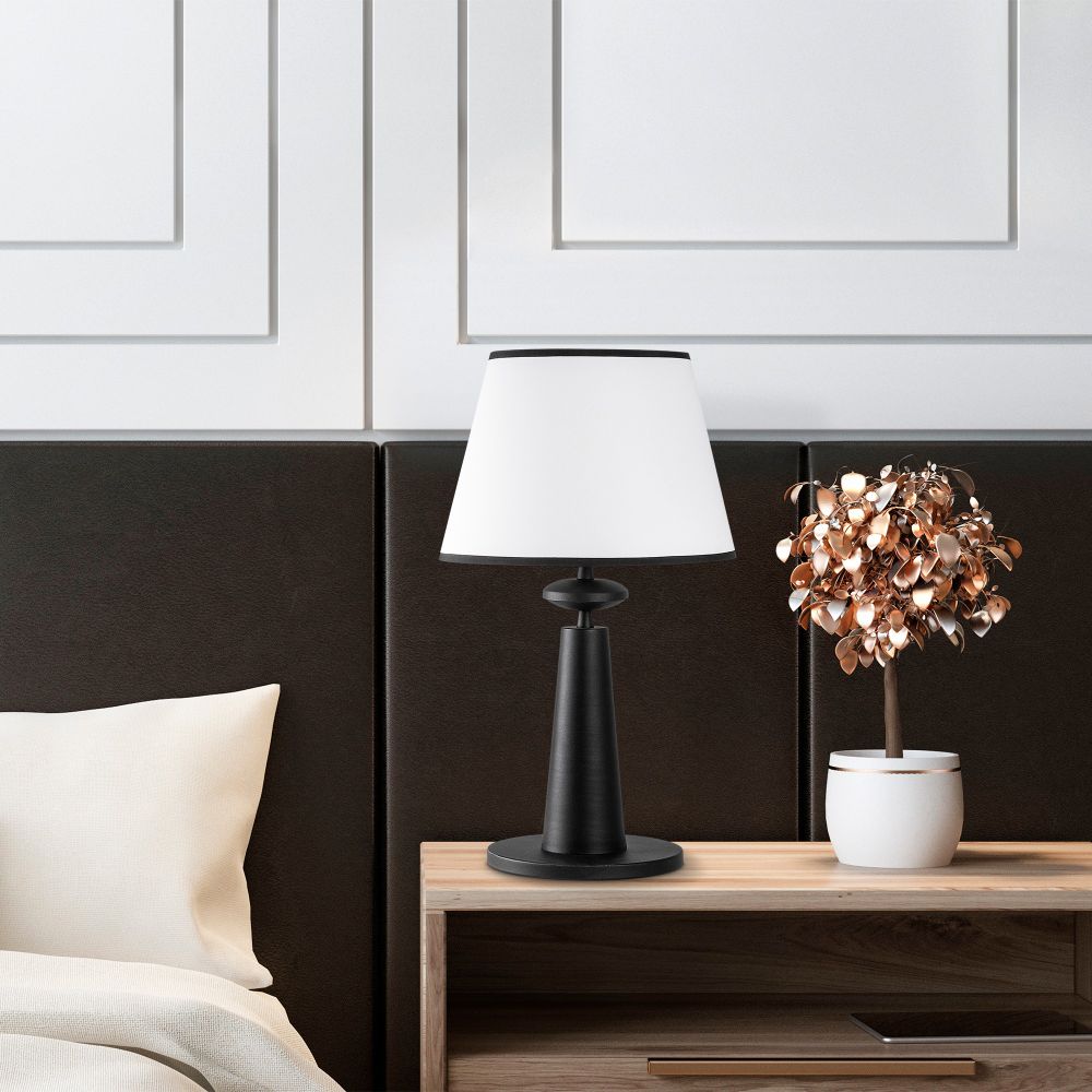 Stolna Lampa Pardo - 3042 Crna slika 2