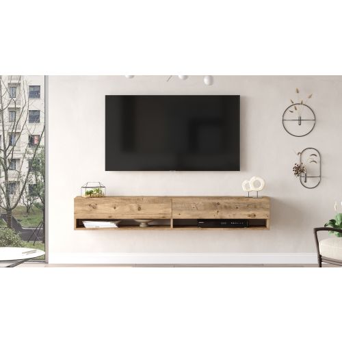 Hanah Home FR9 - A Atlantic Pine TV Stand slika 3