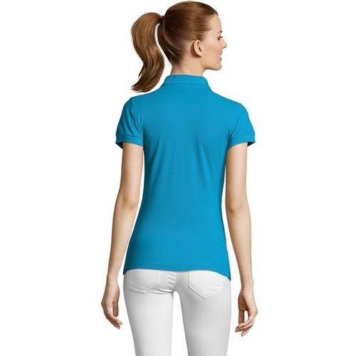 PASSION ženska polo majica sa kratkim rukavima - Aqua, XL  slika 4