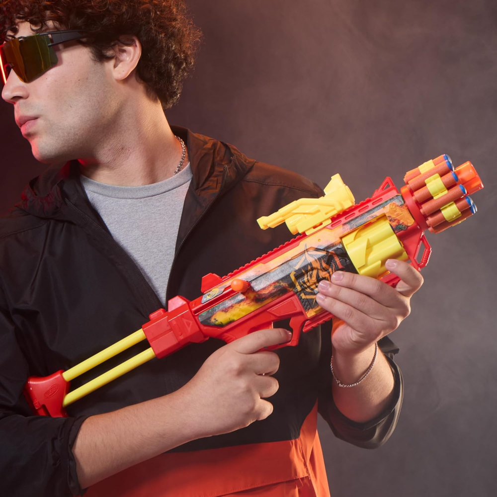 Nerf G3142 Puška sa mekim mecima Loadout Flarefusion slika 2