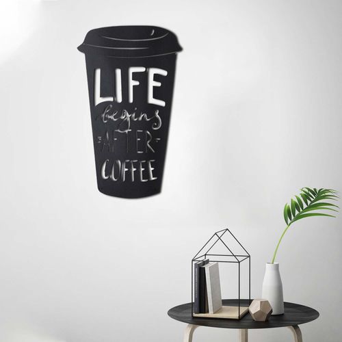 Wallity Metalna zidna dekoracija, Coffee Cup slika 4