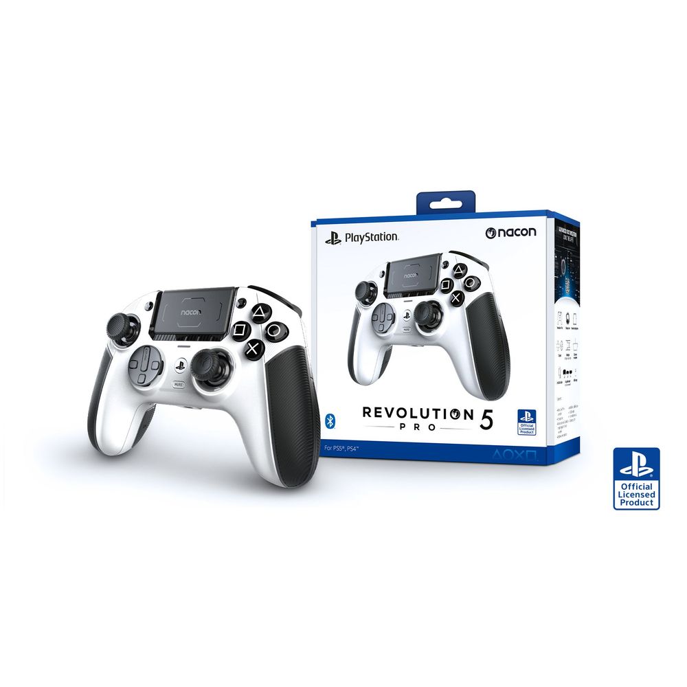 Nacon Revolution Pro 5 Kontroler PS5 / PS4 / PC, Bijeli slika 1