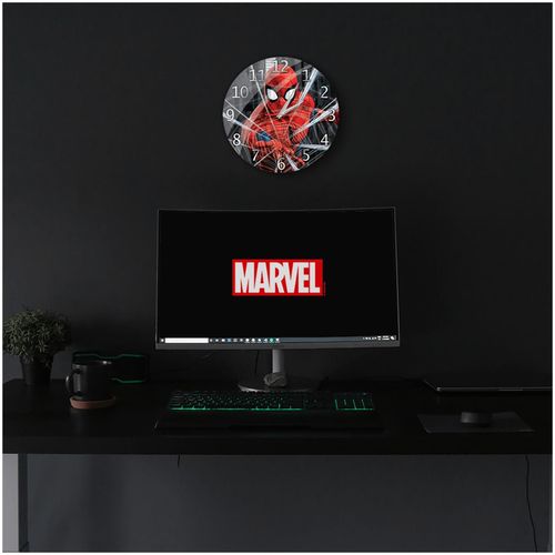 Marvel Gloss wall clock Spider Man 001 - Gloss wall clock Spider Man 001 slika 2