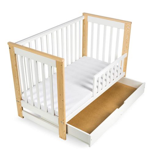 Krevetac Za Bebe Klups IWO White 120x60 slika 5