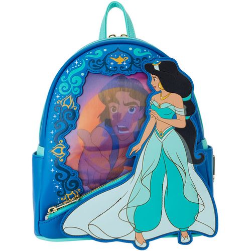 Loungefly Disney Aladdin Jasmine lenticular backpack 26cm slika 1