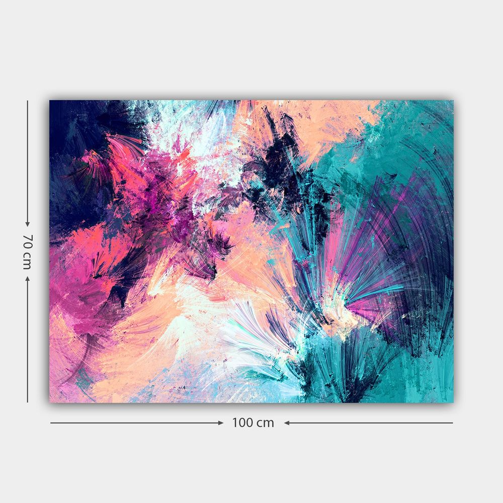 Dekorativna Slika na Platnu u Više Boja, 70x100 cm slika 3