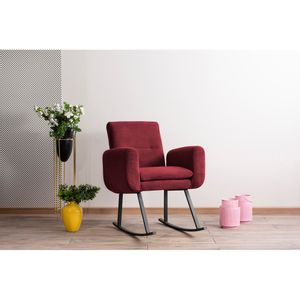 Atelier Del Sofa Stolica za ljuljanje, Kesten, Kono - Maroon