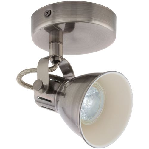 Eglo Seras reflektor/1, led, gu10, 1x3,3w, 240lm, nikl/antik  slika 1