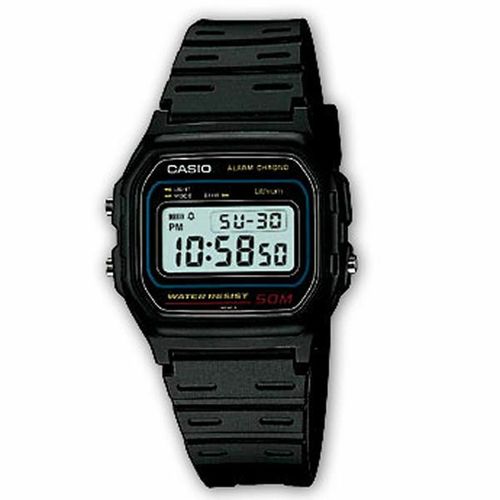 Uniseks sat Casio W-59-1VQES (Ø 34 mm) slika 1