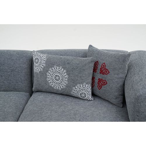 Atelier Del Sofa Kutna garnitura, Linden Mini Right - Grey slika 6