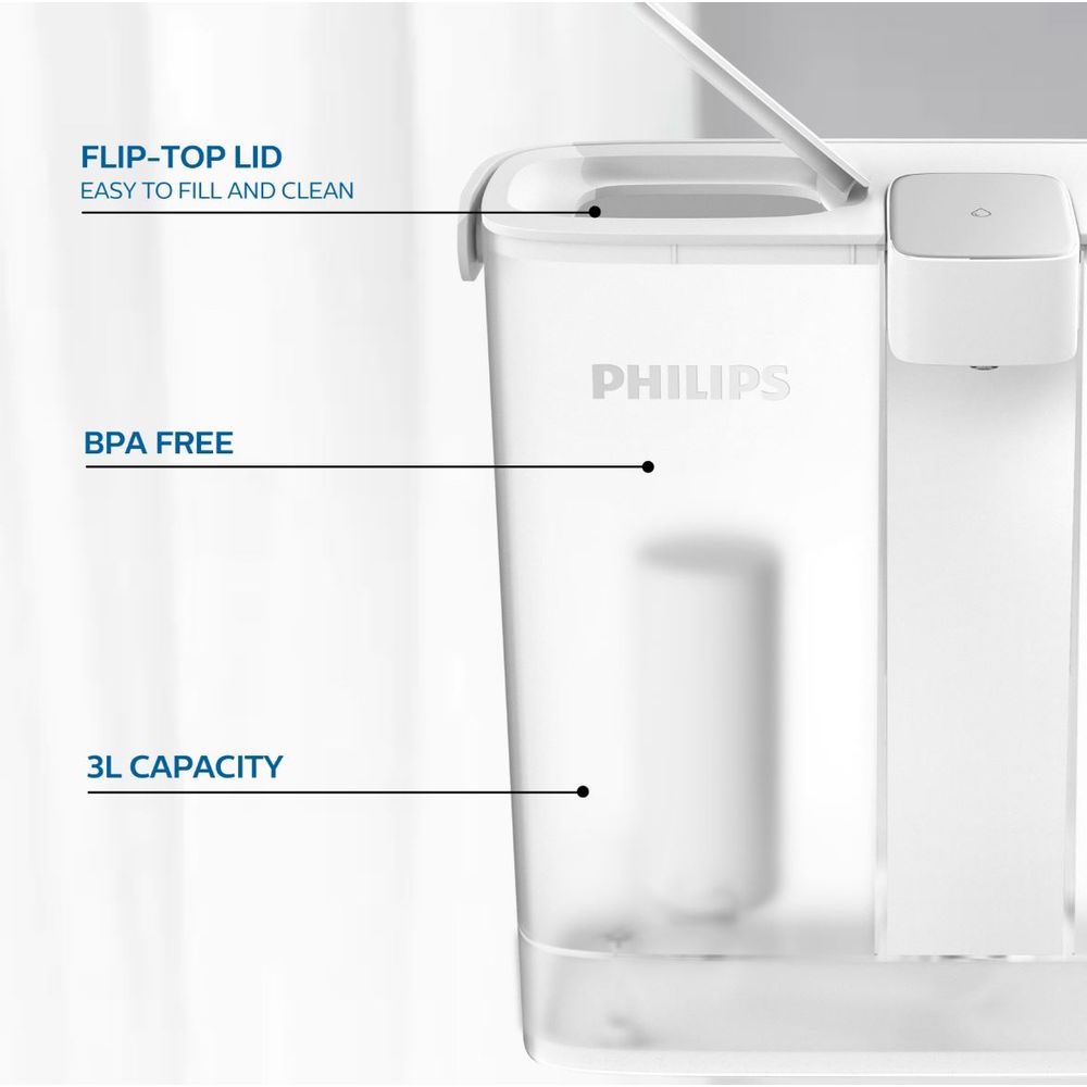 Philips instant spremnik za vodu s 1 +2 extra Softening+ filtera AWP2980WHS3 slika 20