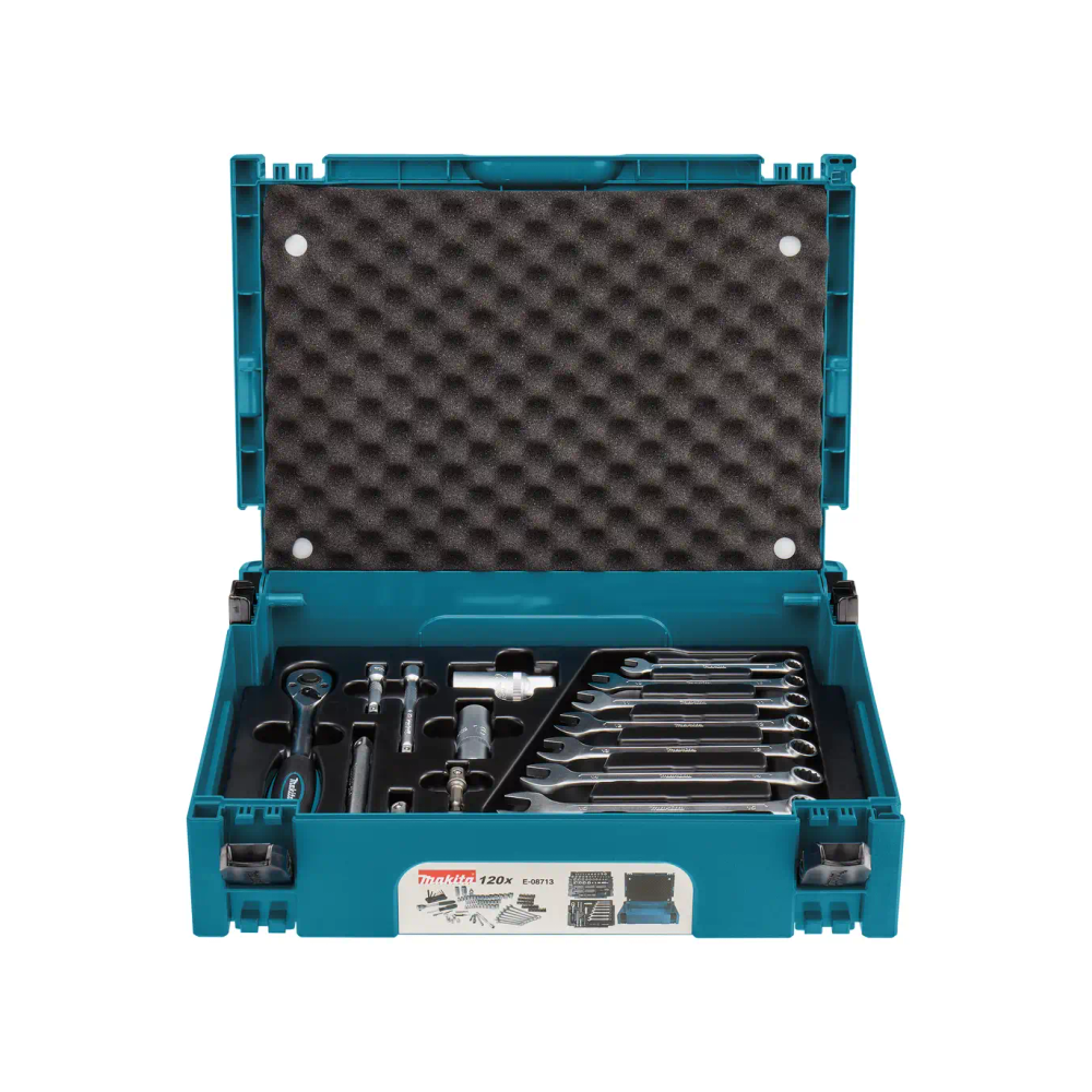Makita - 120-dijelni set nasadnih ključeva i bitova u Makpac koferu E-08713 slika 3