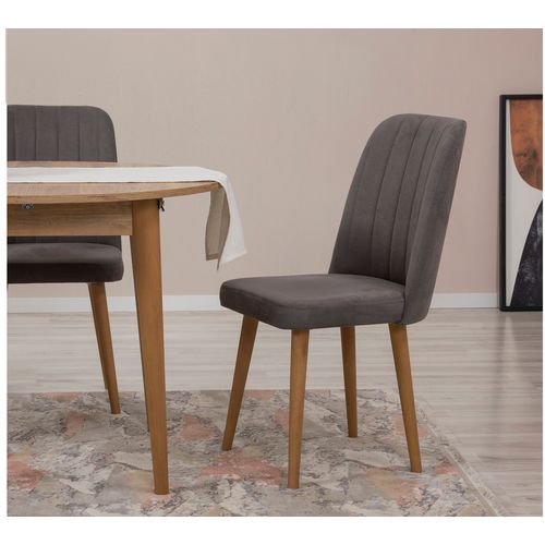 Woody Fashion Proširivi blagavaonski stol i stolice (3 komada) Jordan slika 2