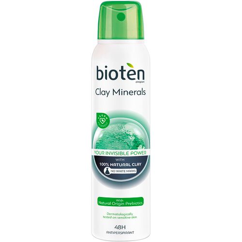 Bioten Dezodorans Antiperspirant Glina Bez Tragova 150ml slika 1