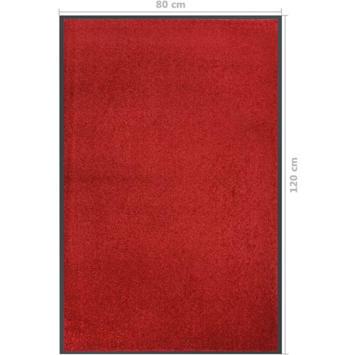 Otirač crveni 80 x 120 cm slika 6