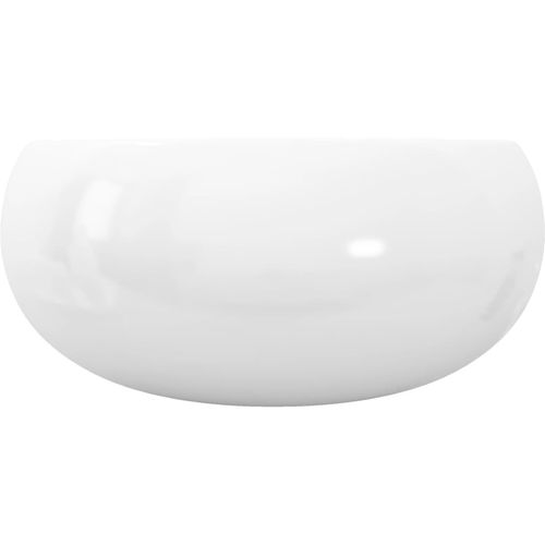Dvodijelni set kupaonskog namještaja keramički bijeli slika 34