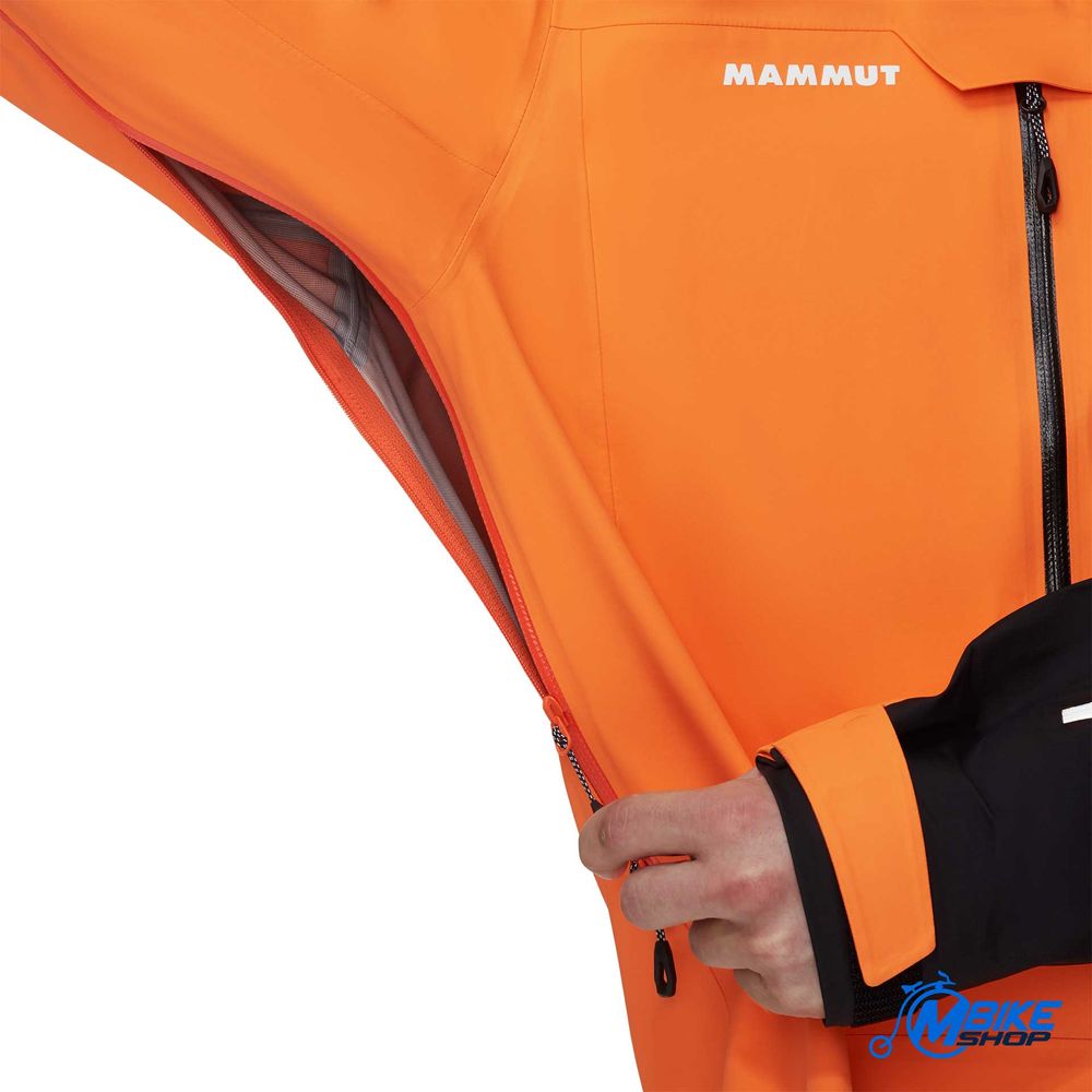 Mammut Muška jakna za skijanje Haldigrat Air HS Tangerine/Black slika 6