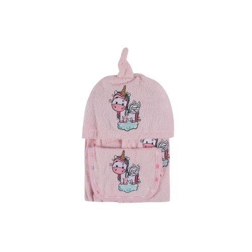 Colourful Cotton Set za kupanje bebe Unicorn slika 6