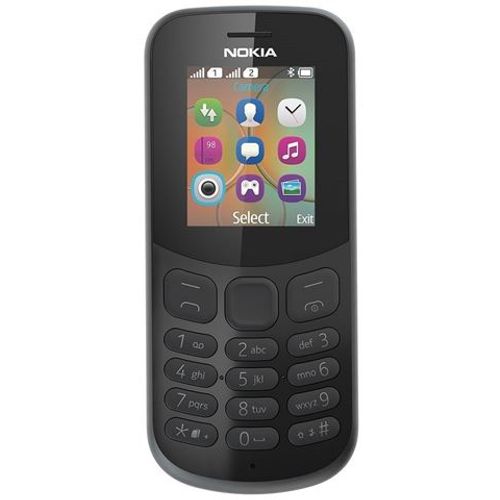 Nokia 130 Dual SIM (2017) Black slika 1