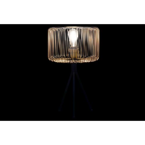 Stolna svjetiljka DKD Home Decor Crna Metal 220 V zlatan 50 W (33 x 33 x 56 cm) slika 3