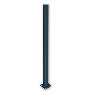 Stub plastificirani s čepom, 105cm, antracit
