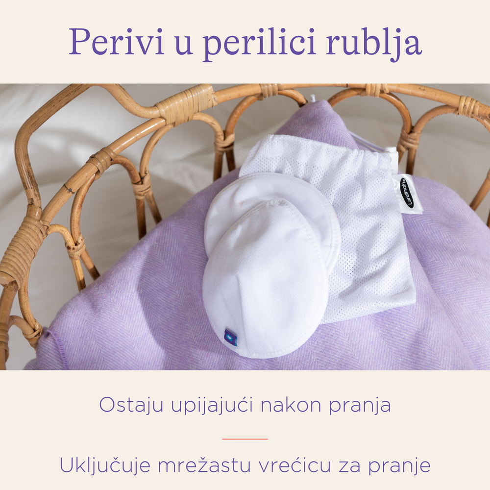 Lansinoh Perivi jastučići za dojilje A 4 1175, 4kom slika 5